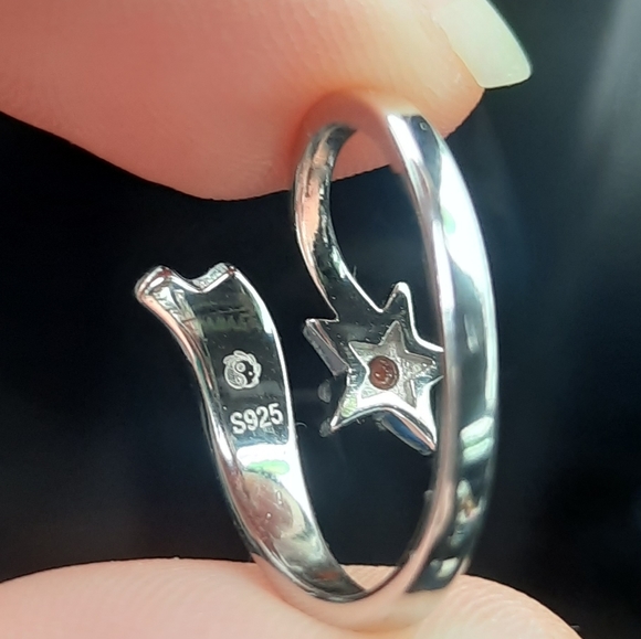 Zodiac Capricorn sterling silver ring - Picture 4 of 6